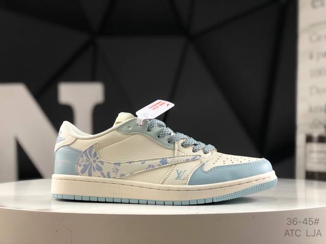 公司级带半码 耐克 Air Jordan 1 Low Og Sp Aj1 乔1低帮文化休闲板鞋 货号：Xs7089 613 尺码：36 36.5 37.5 38