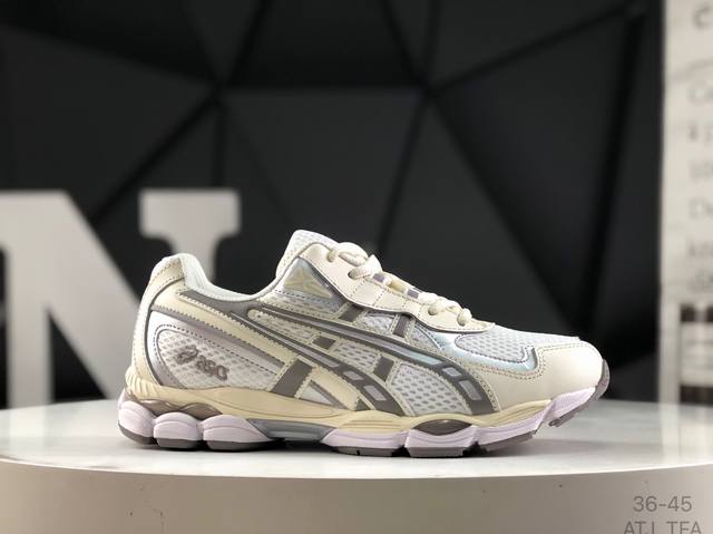 亚瑟士 Asics Gel-Kayano 14 公司级版本 亚瑟士运动休闲透气专业跑鞋 采用工程弹性双层再生针织密度鞋面材质 后跟3D可视Gel缓震乳胶物料 升