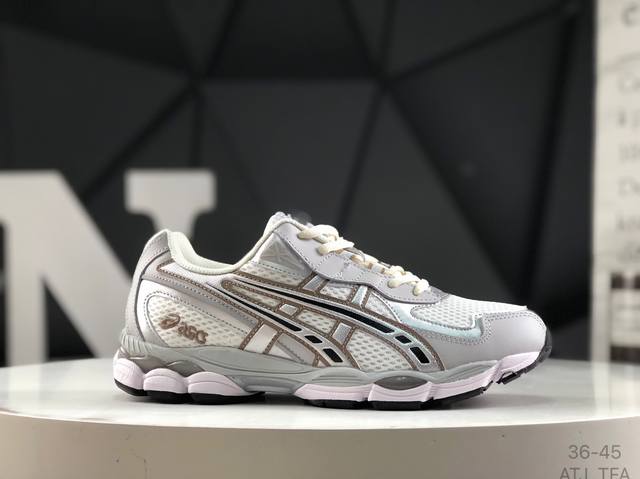 亚瑟士 Asics Gel-Kayano 14 公司级版本 亚瑟士运动休闲透气专业跑鞋 采用工程弹性双层再生针织密度鞋面材质 后跟3D可视Gel缓震乳胶物料 升