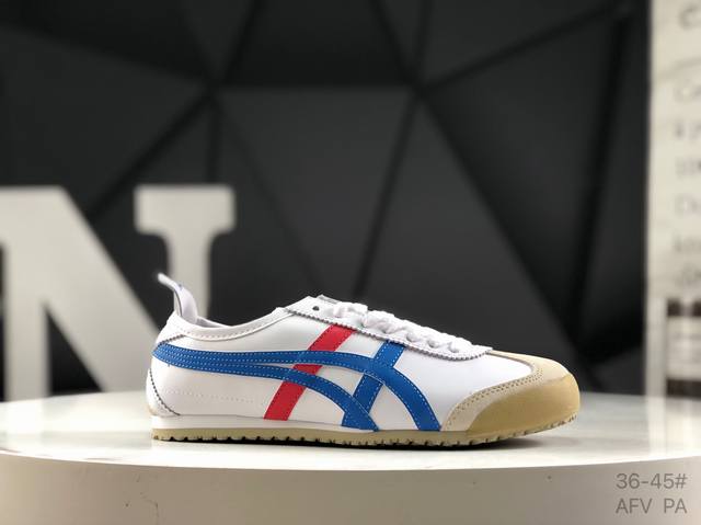 亚瑟士 Asics Ointsuka Tiger Moage Co 亚瑟士鬼冢虎复古经典跑鞋 产品从款式颜色造型上体现出追求舒适和细节的完美 鞋类更是推崇手工制