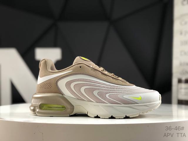 耐克 Nike Air Max Fire 后掌气垫 缓震运动跑鞋 Dn8的核心亮点在于其八腔气垫结构 根据不同部位设定的气压值专为行走设计提供卓越的舒适感 鞋面