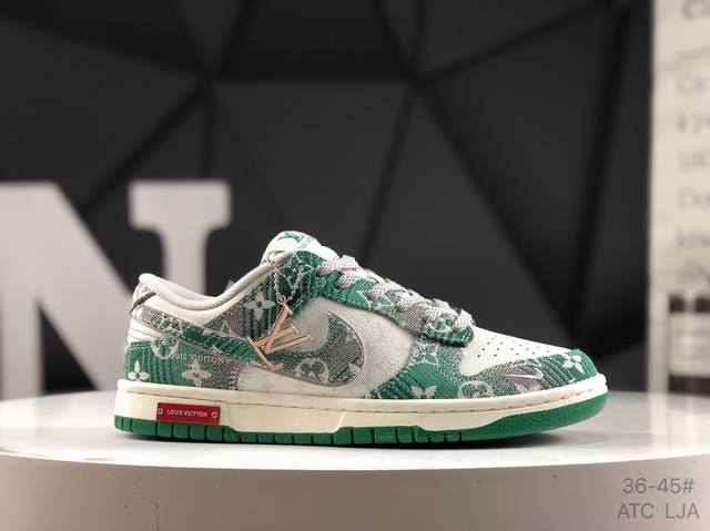 公司级带半码 耐克 Nike Dunk Low 复古低帮休闲运动滑板板鞋。采用脚感柔软舒适Zoomair气垫，有效吸收滑板等极限运动在落地时带来的冲击力，为街头