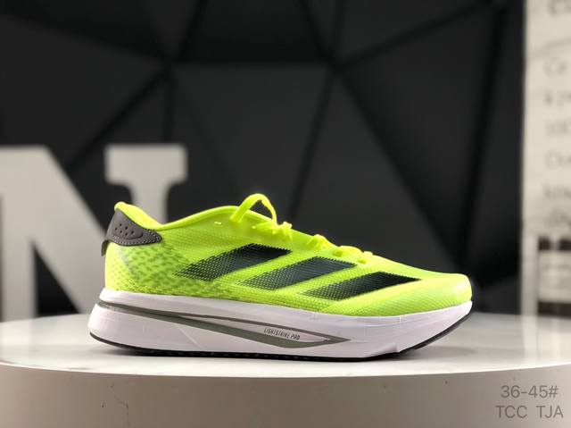 阿迪达斯 Adidas Adizero Pro Sl20夏季透气网眼竞速跑鞋Boost 缓震底 货号：Ie1054 尺码：36-45 半 Tcc Tja