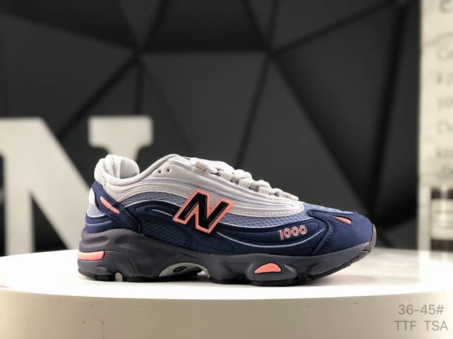 公司级特价原楦原纸版开发版型#小红书穿搭款式，Nb新百伦New Balance 1000 系列低帮复古老爹风休闲运动跑步鞋 货号：M1000Flu 尺码：如图所
