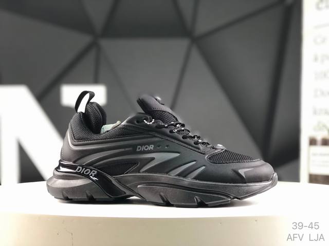 Dior 迪奥 Blade Runner Microfiber Me B44 复古休闲老爹鞋 海淘代购同渠道品质 高端零售 外贸充正专供 原版购入开发 Zp级全