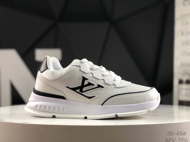 路易威登 Louis Vuitton Lv路易威登板鞋 乘风破浪的姐姐争先种草款,舒适透明底和百搭性霸屏整个时尚娱乐圈，正品1:1套楦复刻，细节调整完美主义！鞋