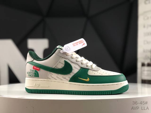 公司级带半码 耐克 Nike Air Force 1 '07 Low 空军一号 低帮 运动鞋 休闲鞋 折边针车 工艺难度大 原楦头原纸板 原装鞋盒 定制五金配件
