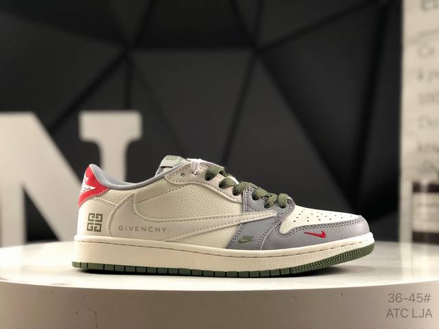 公司级带半码 耐克 Air Jordan 1 Low Og Sp Aj1 乔1低帮文化休闲板鞋 货号：Xs7089 600 尺码：36 36.5 37.5 38