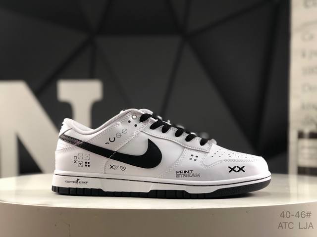 公司级带半码 耐克 Nike Dunk 此款主张打破传统的工业化流水线设计限制，以Made By Ideas的超级创意为理念，集结众多潮流设计师，结合时下最In