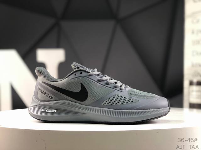 耐克 Nike Zoom Winflo 7X 运动舒适 低帮 休闲跑步鞋 男女款 黑白红 尺码：36-45 36 36.5 37.5 38 38.5 39 40