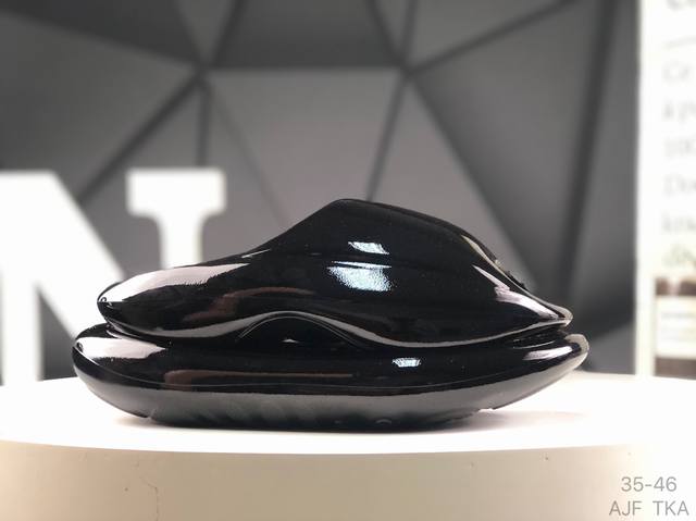 溶解鞋 吴建豪个人新锐品牌Xvessel G.O.P. Lows O.G.Black Distortion 低帮系列解构重叠软木体扭曲溶解基因突变做旧**休闲帆
