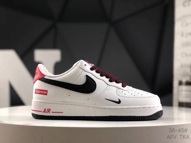 公司级带半码 耐克 Nike Air Force 1 Low 空军 一号低帮运动休闲板鞋 原楦头原纸板 打造纯正空军版型 专注外贸渠道 全掌内置蜂窝气垫 原盒配