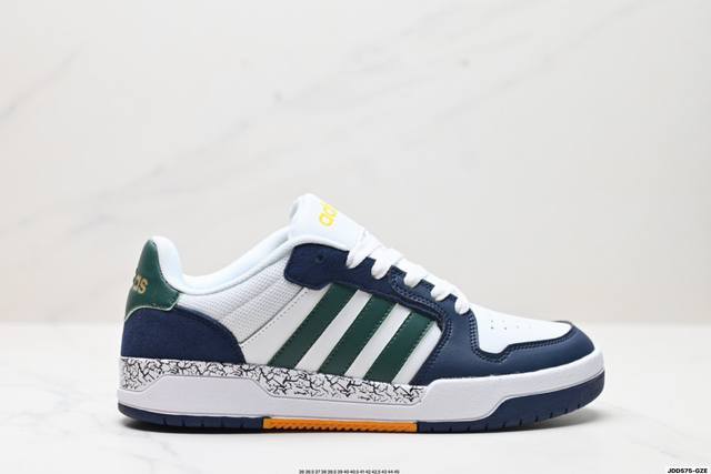 真标Adidas Neo Entrap 阿迪达斯 复古舒适 耐磨 低帮 板鞋 货号:Fy5296 尺码:36 36.5 37 38 38.5 39 40 40.