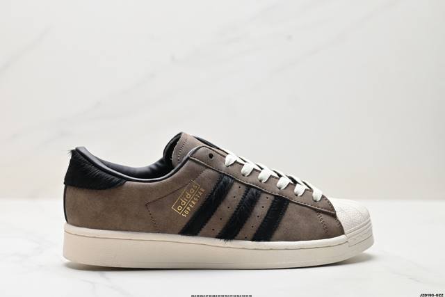 公司级阿迪达斯Adidas三叶草 Originals Superstar贝壳头系列低帮经典百搭休闲运动板鞋 货号:Ji0319 尺码:35.5 36 36.5