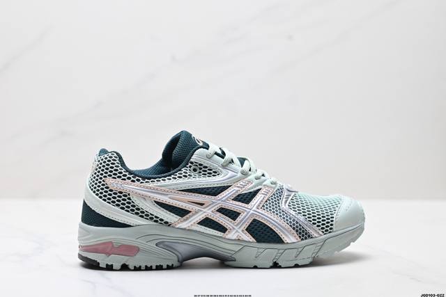 公司级Asics Gel-Ds Trainer 14亚瑟士 复古运动休闲运动鞋 老爹鞋 鞋侧的标志性虎爪与鞋面的配色相互交融搭配恰到好处 既传承了经典的元素 又