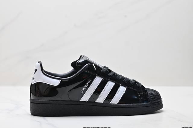 真标Adidas Originals Superstar贝壳头系列 阿迪达斯 三叶草低帮经典百搭休闲运动板鞋 货号:Jh7756 尺码:35.5 36 36.5