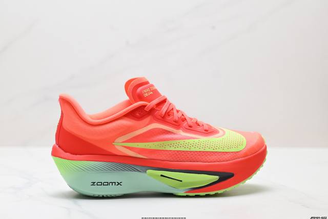 公司级Nk Zoomx Invincible Run Flyknit Fk6 Zoom Fly 6轻量飞织低帮休闲运动慢跑鞋 此鞋专为长跑运动员而生 是为5至1