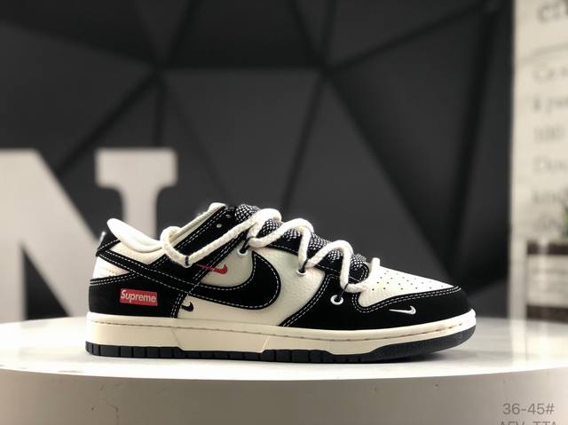 耐克 Nike Dunk Low 绑带 纯原大厂出品 极力推荐 原装头层材料 独家版型蒸餾加工帶來的是更好的视觉和脚感体验大厂纯原品质出货 清洁度 电绣工艺 皮