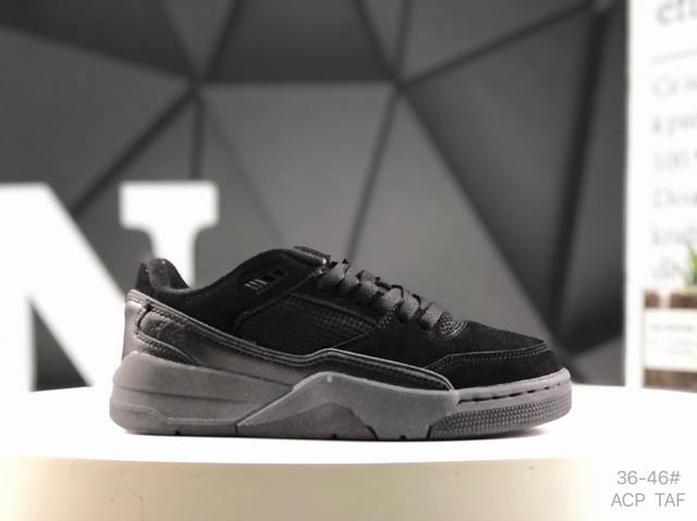 真标带半码 耐克 Who Decides War X Nike Jordan Flight Court Ate 搭防滑耐磨 低帮 耐克复古篮球鞋 货号:Hf32