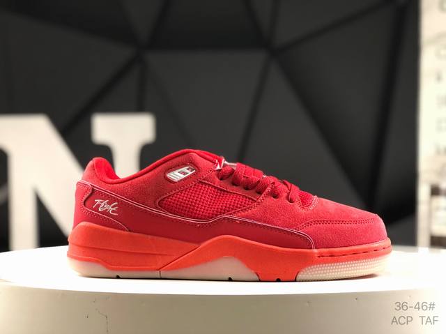 真标带半码 耐克 Who Decides War X Nike Jordan Flight Court Ate 搭防滑耐磨 低帮 耐克复古篮球鞋 货号:Fz98