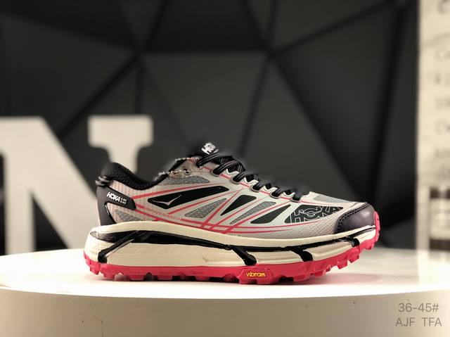 Hoka Mafate Speed Three 2玛法特 超轻厚底轻量山地跑步鞋 货号:1126851 作为先锋品牌的 Hoka One One总是以独特的方式