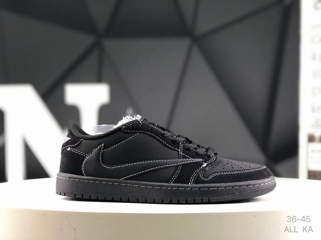 耐克 Nike Air Jordan 1 Low Aj1 乔1 低帮潮流运动休闲板鞋。Aj1 低帮拼接 完美版型真头层牛皮# 内置缓震气垫 原鞋开模 拒绝公底