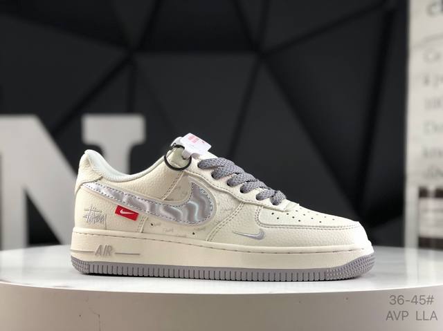 公司级带半码 耐克 Nike Air Force 1 Low 空军一号低帮运动休闲板鞋 小米 原楦头原纸板 打造纯正空军版型 专注外贸渠道 全掌内置蜂窝气垫 原