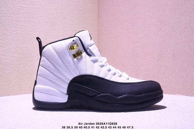 Air Jordan 12 Retro ”Flu Game“ 高帮 复刻病倒黑红 Aj12 乔丹12代 Aj12 乔12 高邦 复刻黑红 流感之战 乔丹篮球鞋系