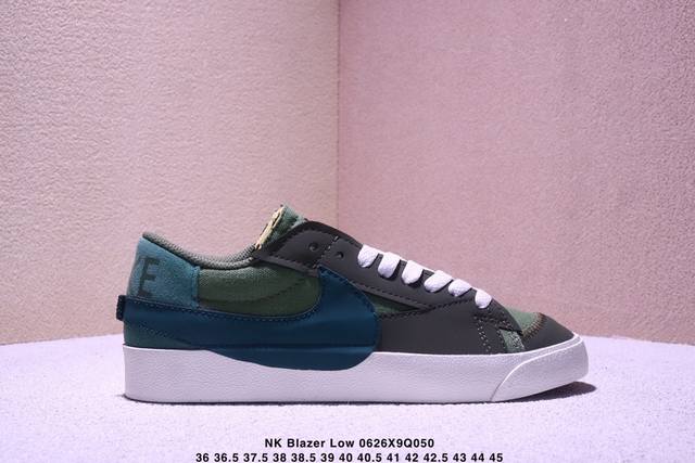 真标Nk Blazer Low‘77 Jumbo 经典百搭低帮开拓者休闲运动板鞋 Xm0626Q050