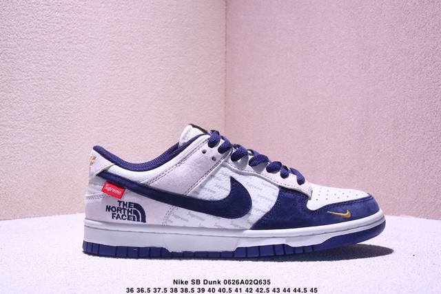 海外爆款限量发售！公司级 Nike Sb Dunk Low“斯图西联名 弹幕黑勾” 周年高端定制 低帮休闲板鞋 定制鞋盒 大厂纯原品质出货 超高清洁度 皮料切割