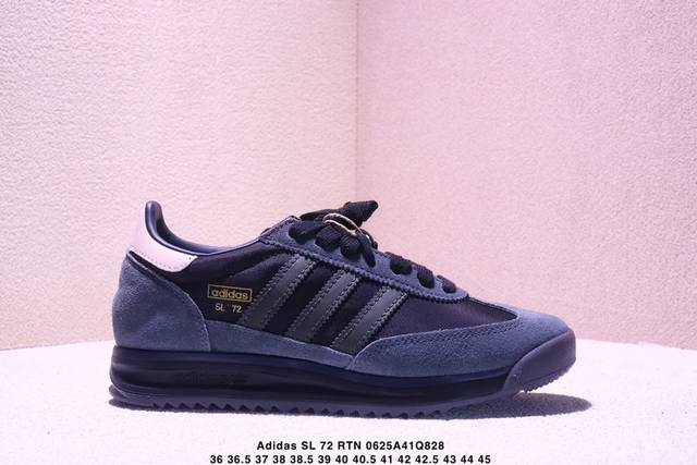 公司级阿迪达斯Adidas Sl 72 Rtn三叶草复古休闲跑步鞋休闲运动鞋 货号:Id1031 尺码:36 36.5 37 38 38.5 39 40 40.