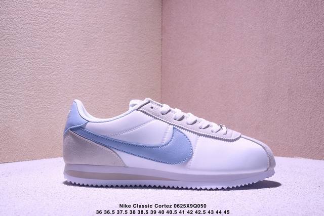 公司级Nike Classic Cortez 耐克经典轻便舒适男子阿甘鞋休闲跑步鞋运动鞋 纯粹而执着的精神 使得Cortez种在了一代人的心里 无论是否喜欢它复