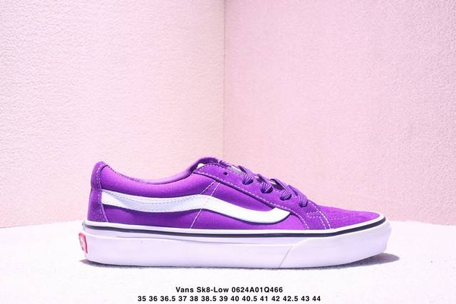 Vans Sk8-Low Reissue Sf帝王紫 骚里骚气的“澎湃紫”脚感依旧，Sf的鞋垫从来不会失望！穿起来真的超级！ Size：35-44 带半码 Xm