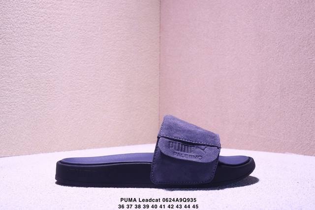 Puma Leadcat 2.0 Palermo Foil 彪马 舒适透气 橡胶底拖鞋拖鞋保留潮流外观的同时 将舒适度锐意升级 今夏不容错过的人气潮履 货号：3