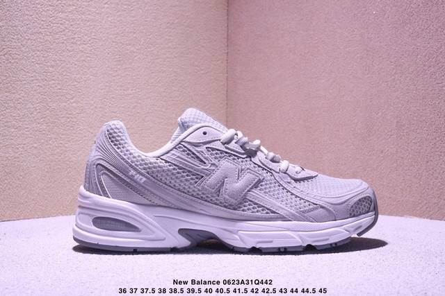 New Balance 740 舒适百搭 织物耐磨 低帮 休闲跑步鞋 男女同款灰白色出货了36-45带半码 Xm0623Q442