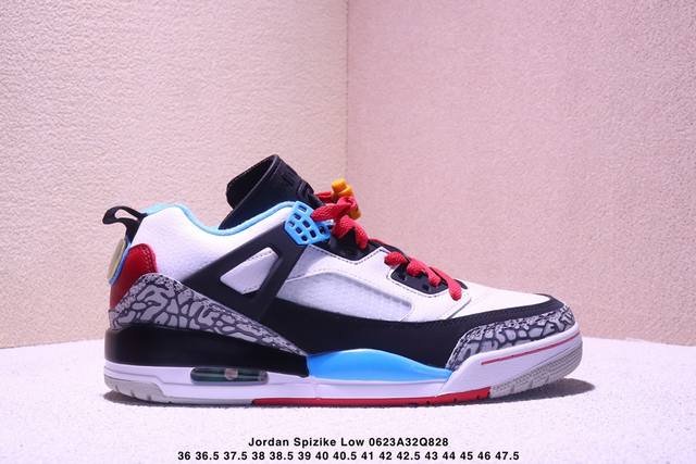 公司级Air Jordan Spizike Low “Year Of The Dragon” 国外X平台优先上线 防滑耐磨 低帮元素 外贸特供渠道批次 新配色不