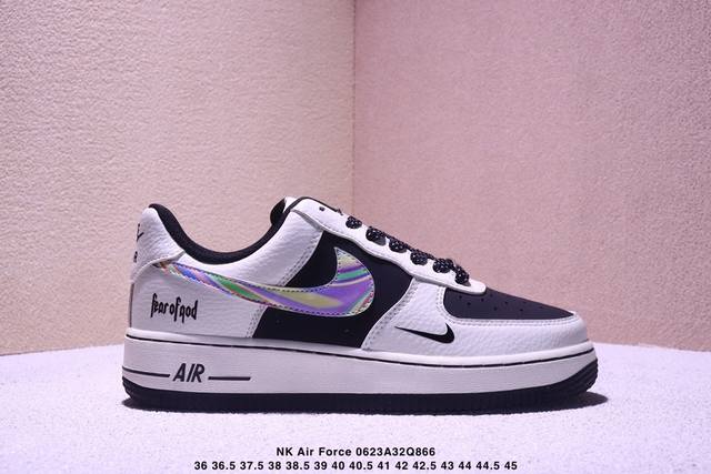 公司级Nk Air Force 1 Low 空军一号低帮百搭休闲运动板鞋 柔软、弹性十足的缓震性能和出色的中底设计 横跨复古与现代的外型结合 造就出风靡全球三十