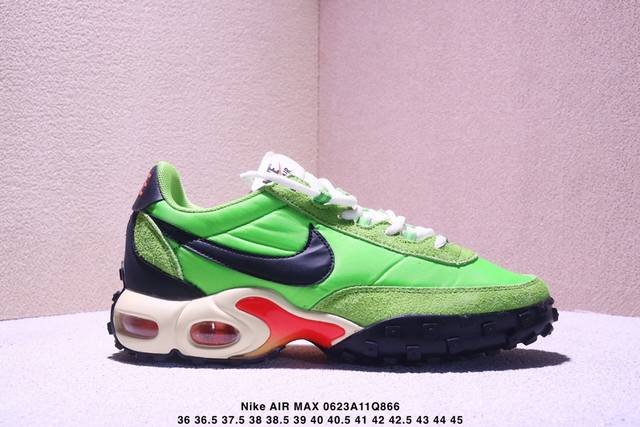 真标Nike Air Max Waffle Racer Sp耐克 气垫缓震 舒适防滑耐磨 低帮 生活休闲鞋 Xm0623Q866
