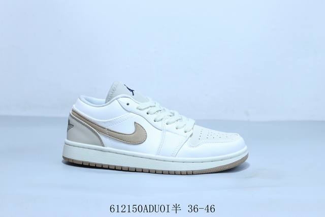 乔丹Air Jordan 1 Low Aj1 乔1低帮复古文化休闲运动篮球鞋 货号 Ib8855-121 612 Aduoi半 36-46