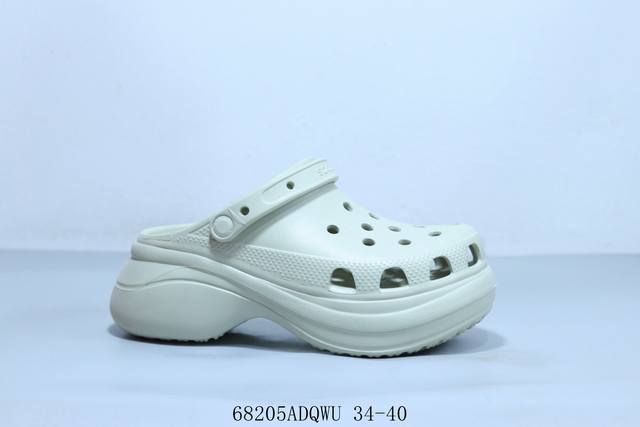 卡骆驰 Crocs Duet Max Ii 2 Clog Sandals 迪埃2代系列厚底户外风沙滩穿搭休闲涉水涡轮洞洞鞋凉 68205Adqwu 34-40