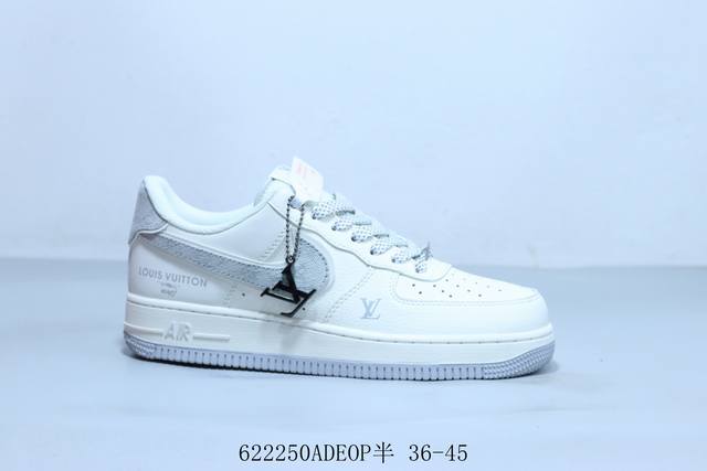 Nike Air Force 1 Af1耐克 低帮 空军一号休闲板鞋 货号 Sm6668-103 622 Adeop半 36-45