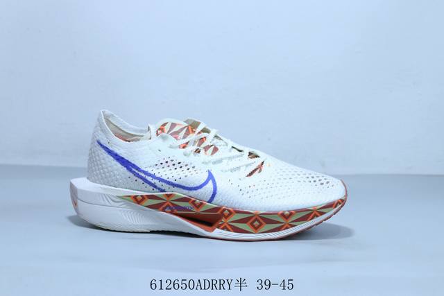 耐克 Nike Zoomx Vaporfly Next 3 针眼网纱透气缓震疾速跑鞋 货号 Dv4129-001 612650Adrry半 39-45