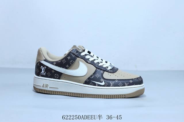 Nike Air Force 1 Af1耐克 低帮 空军一号休闲板鞋 货号 Lw97279-009 622 Adeeu半 36-45