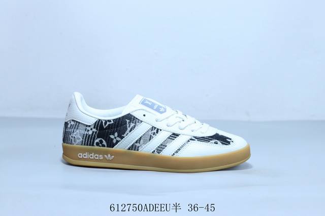 阿迪达斯三叶草Adidas Originals Samba Vegan Og”Spd“桑巴舞系列绅士德训足球风百搭低帮休闲运动板鞋 货号 Sc9207-730
