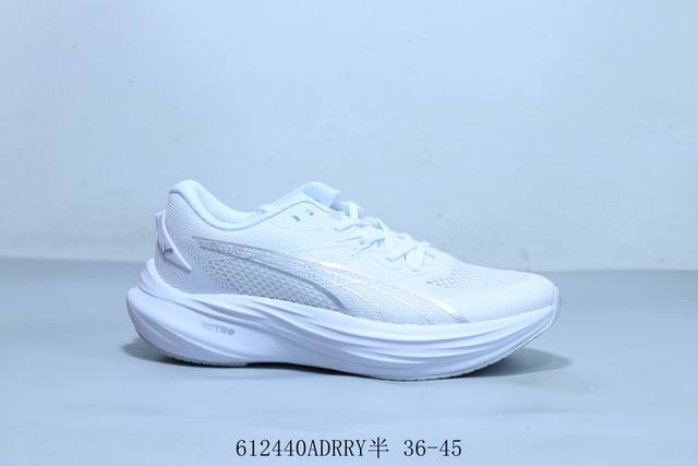 彪马 Puma Deviate Nitro 3舒适百搭防滑低帮长跑跑步鞋 货号 309707-10 612440Adrry半 36-45