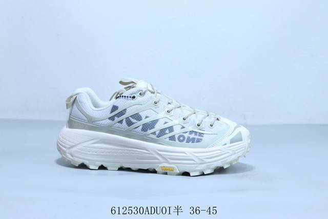Hoka One One Mafate Three2舒适减震防 滑耐磨低帮 休闲跑步鞋 男女同款 612530Aduoi半 36-45