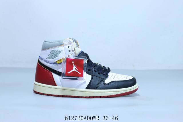 乔丹Air Jordan 1 Low Aj1 乔1高帮复古文化休闲运动篮球鞋 货号 Bv1300-106 612720Adowr 36-46