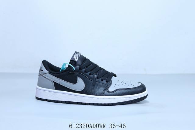 乔丹Air Jordan 1 Low Aj1 乔1低帮复古文化休闲运动篮球鞋 货号 Cz0790-003 612320Adowr 36-46
