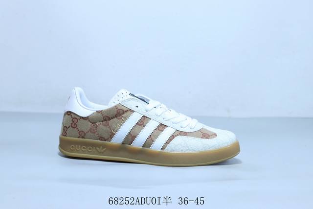 阿迪达斯Adidas Originals Gazelle Esquisite Gucci 羚羊系列低帮复古百搭休闲运动板鞋68252Aduoi半 36-45