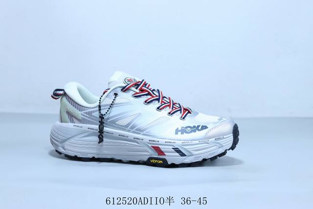 Hoka X Moncler Mafate Speed 2 机能轻量缓震网面增高越野男女跑步鞋612520Adiio半 36-45